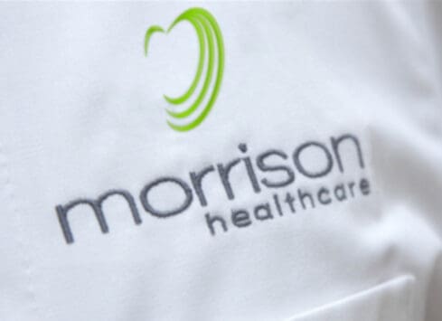 Morrison Healthcare logo on white background