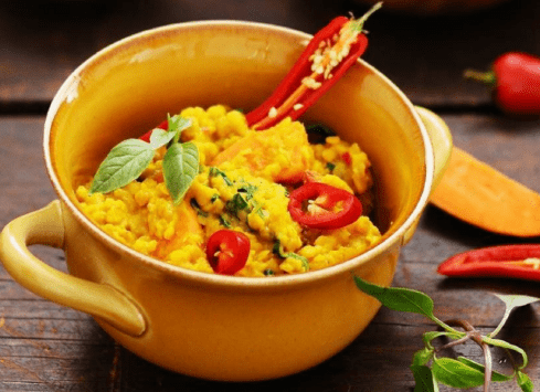 plant based dahl recipe image