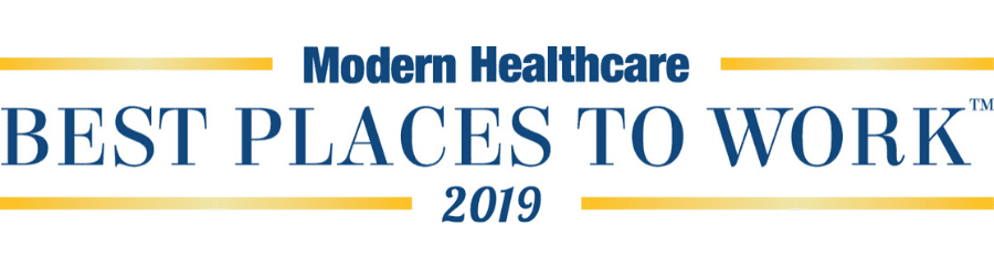 Modern Healthcare Best Places to Work 2019 logo