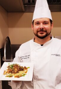 Chef Luke Hanna, regional executive chef at the University of Mississippi Medical Center in Jackson, Miss.