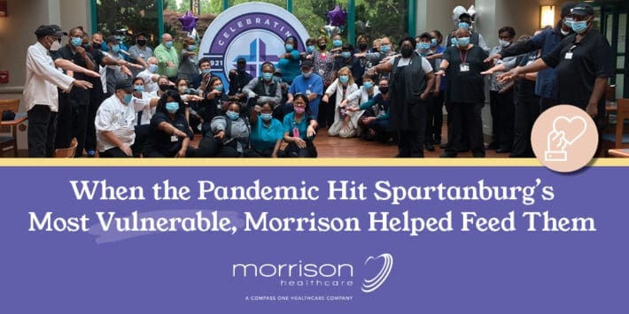 Morrison staff gather to feed Spartanburg's most vulnerable during the pandemic