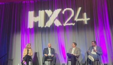 Healthcare executives discuss industry trends on stage at HX24 conference