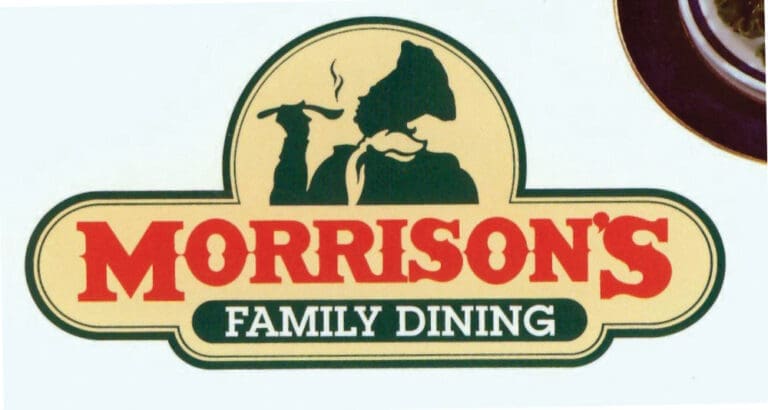 Morrison's Family Dining logo featuring a silhouette of a man smoking a pipe