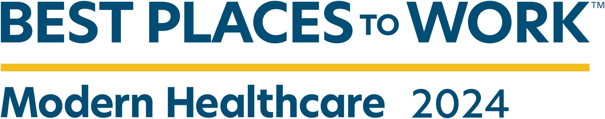 Best Places to Work Modern Healthcare 2024 logo