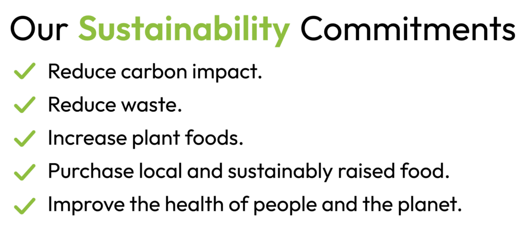 Our Sustainability Commitments